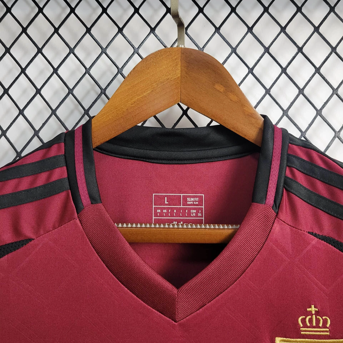 Camisa Bélgica I 24/25 Torcedor Masculina