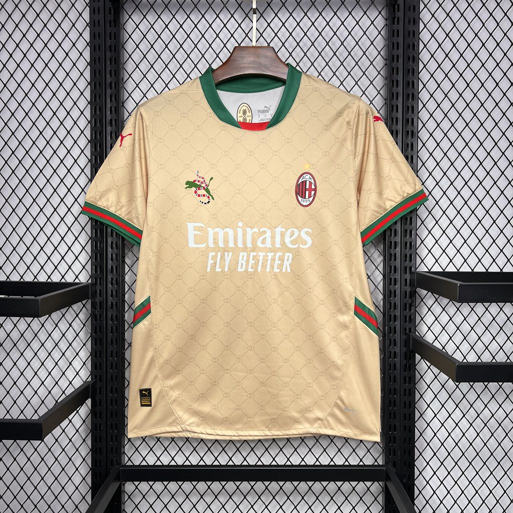 Camisa AC Milan I 24/25 Torcedor Masculina