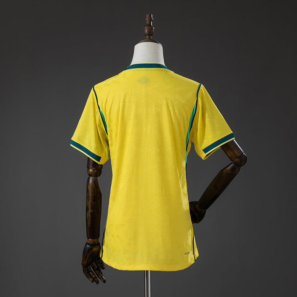 Camisa Brasil Amarela I 2026 Jogador Feminina