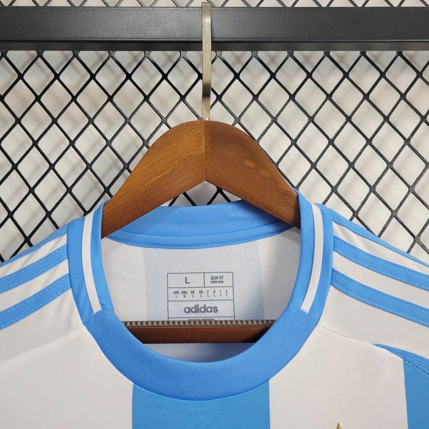 Camisa Argentina I 2024 Torcedor Masculina