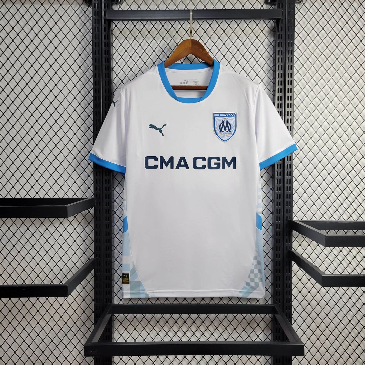 Camisa Olympique de Marseille I 24/25 Torcedor Masculina