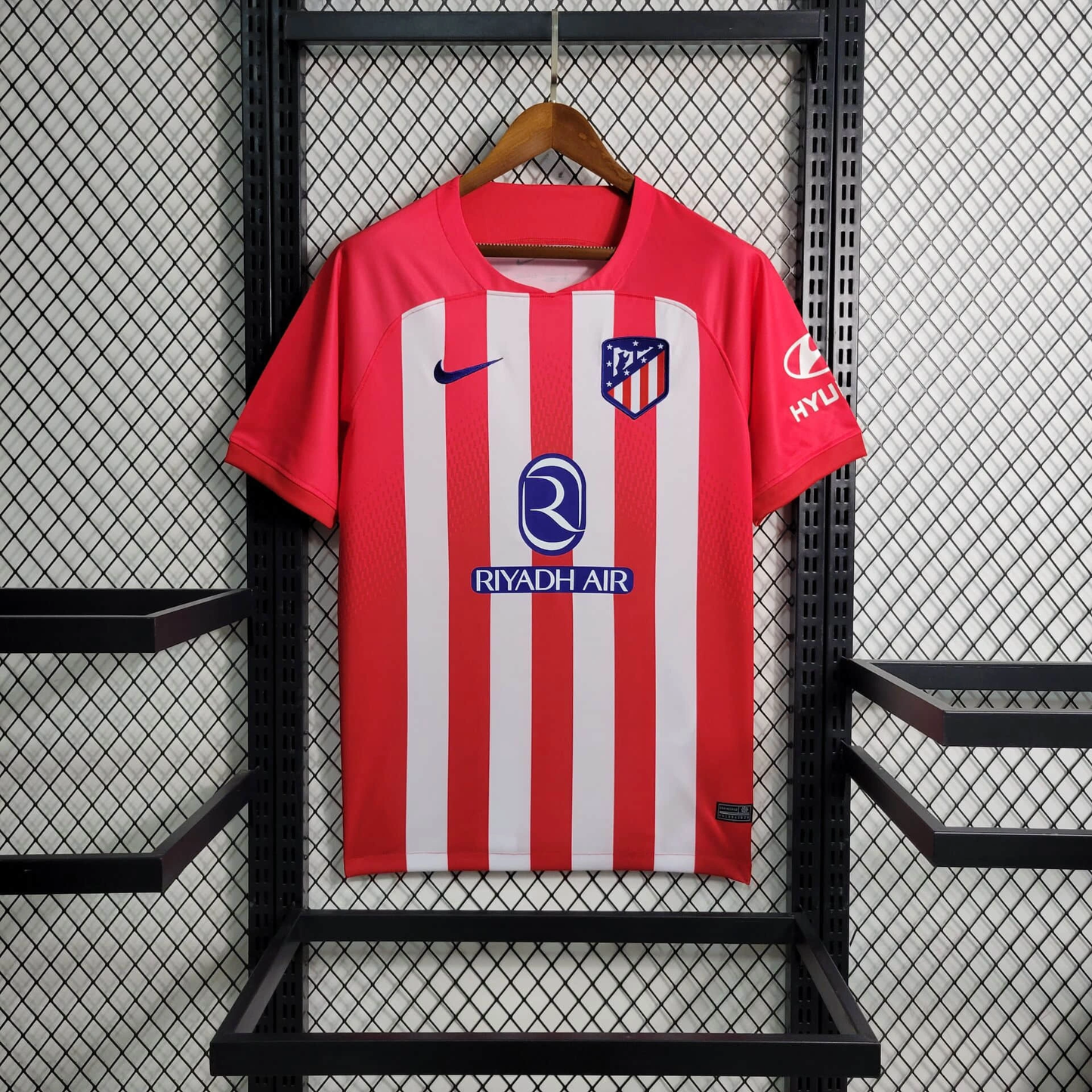 Camisa Atlético de Madrid I 23/24 Torcedor Masculina