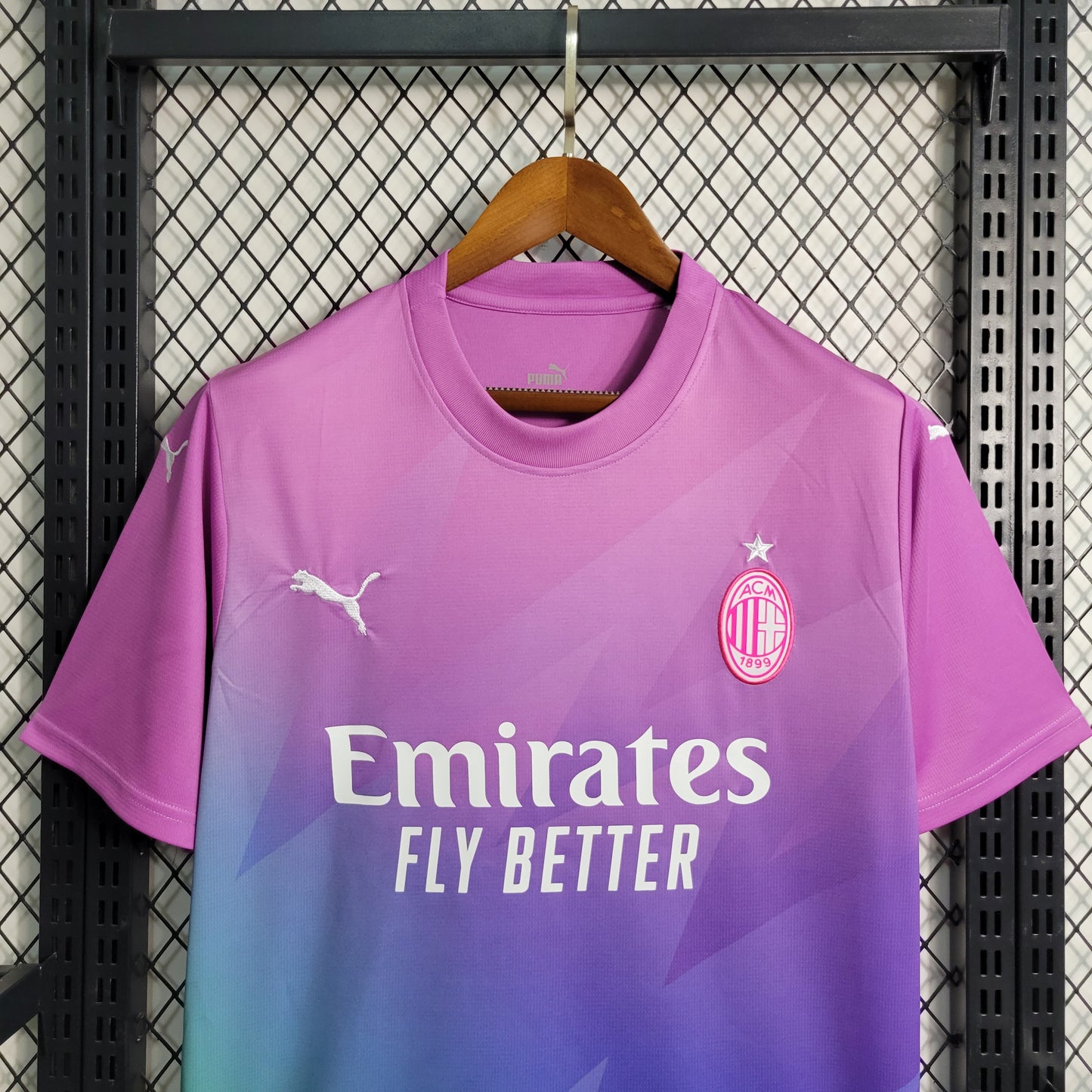 Camisa AC Milan I 23/24 Torcedor Masculina