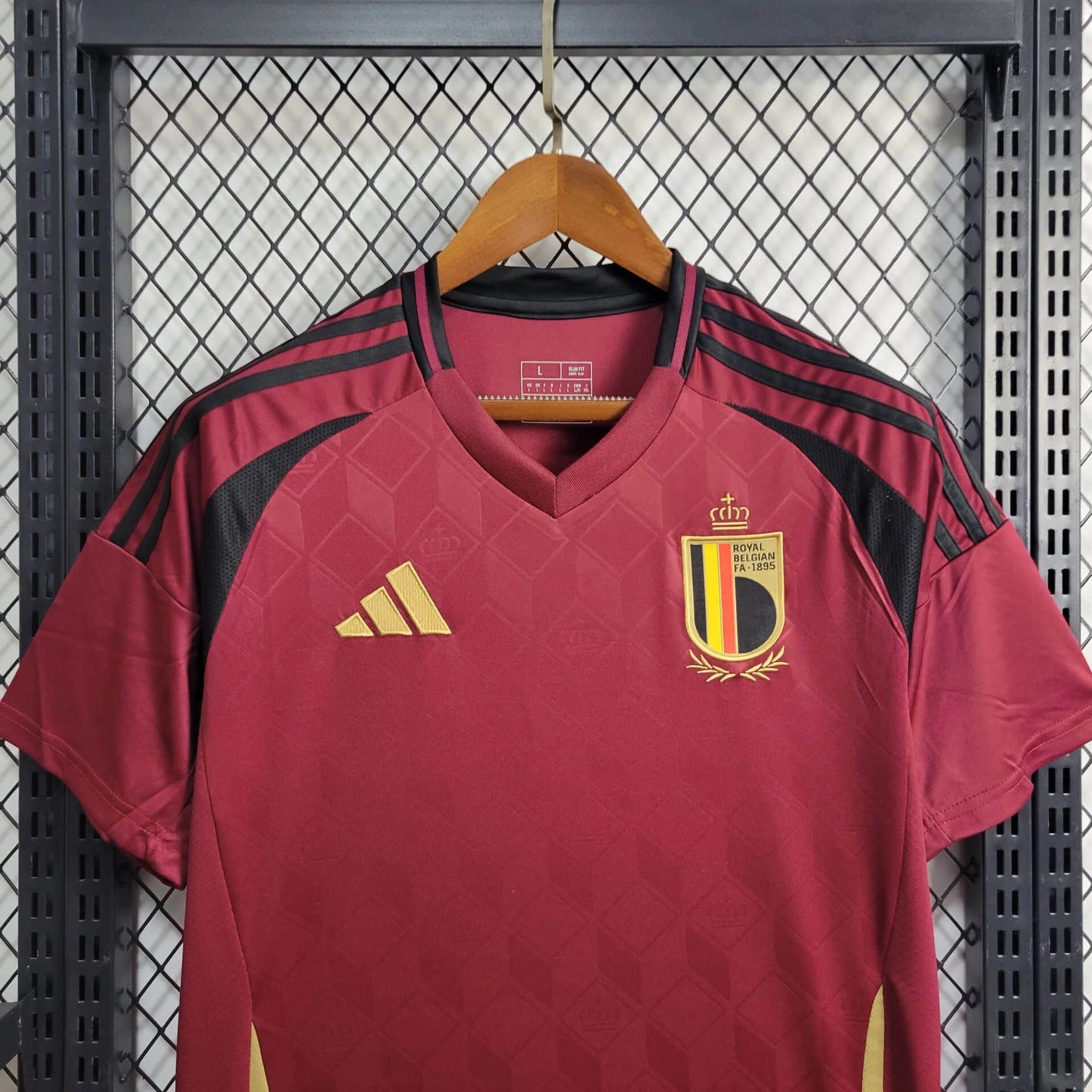 Camisa Bélgica I 24/25 Torcedor Masculina