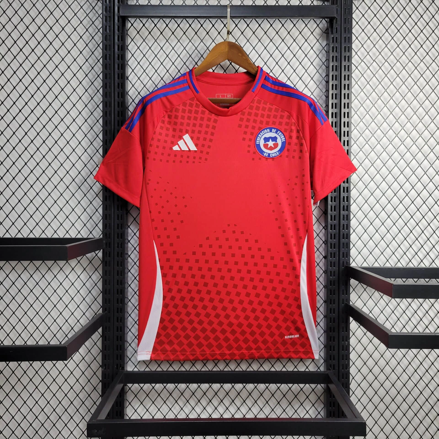 Camisa Chile I 2024 Torcedor Masculina