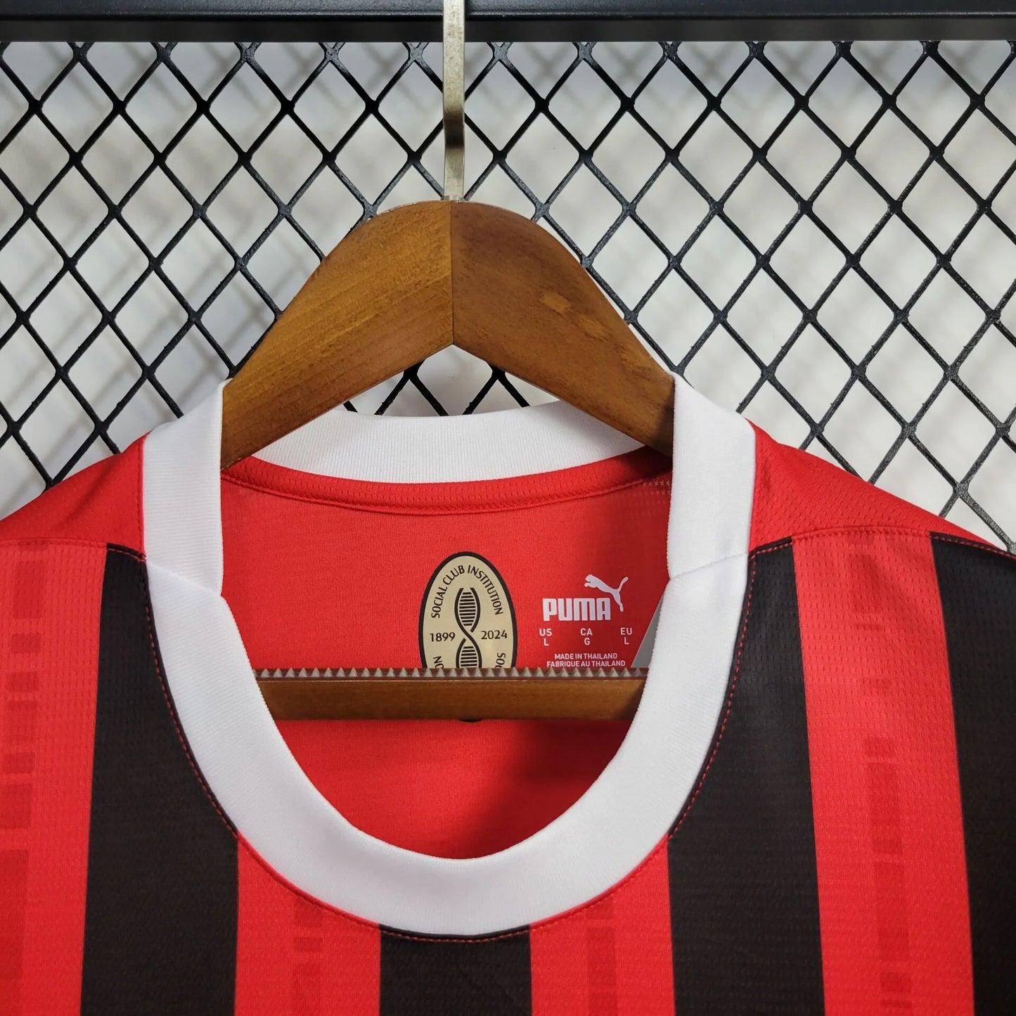 Camisa AC Milan I 24/25 Torcedor Masculina