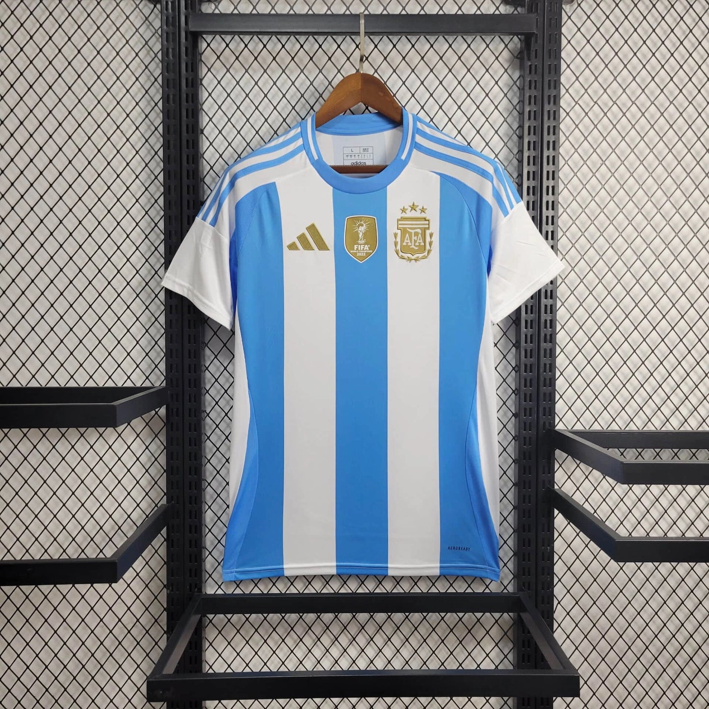 Camisa Argentina I 2024 Torcedor Masculina