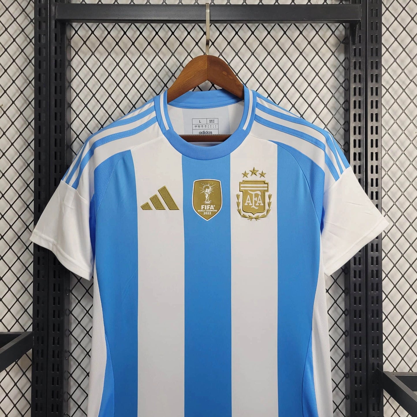 Camisa Argentina I 2024 Torcedor Masculina