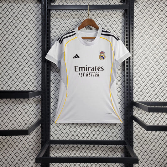 Camisa Real Madrid I 25/26 Torcedor Feminina