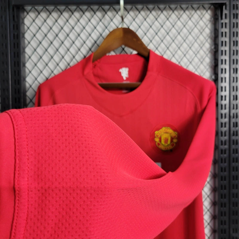 Camisa RETRO Manchester United Manga Comprida I 07/08