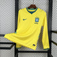 Camisa Amarela Brasil Manga Comprida I 2026 Masculina