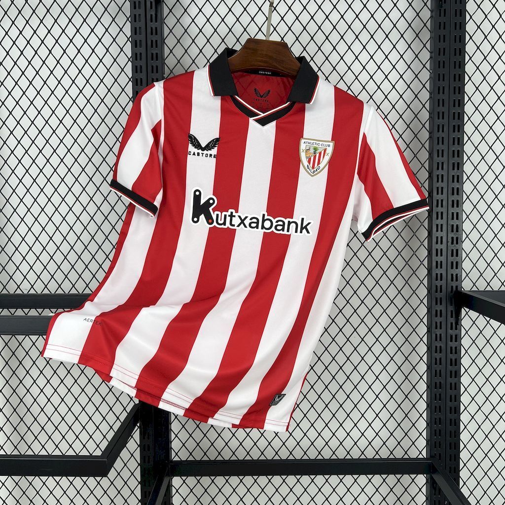 Camisa Athletic Bilbao I 25/26 Torcedor Masculina