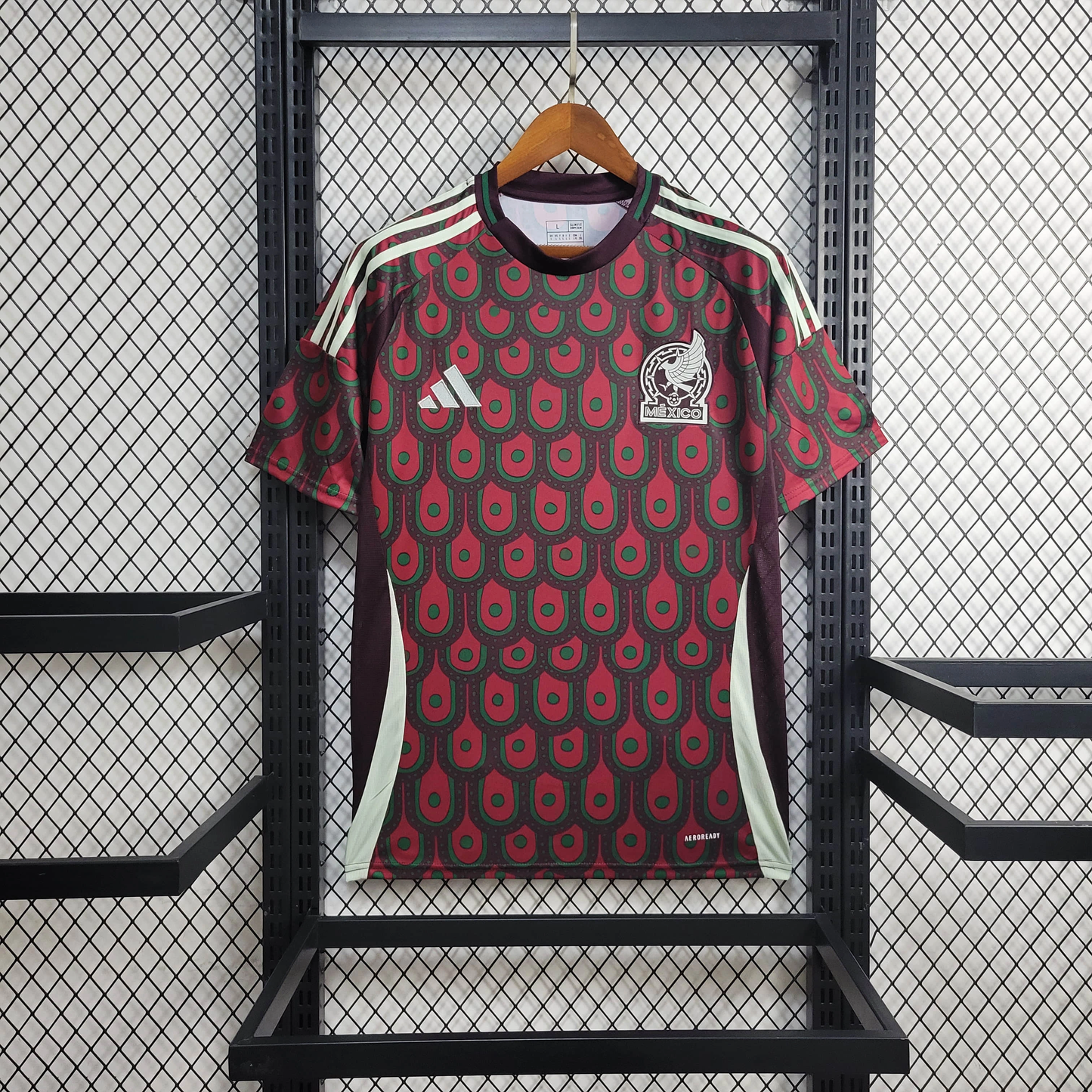 Camisa Mexico I 2024 Torcedor Masculina