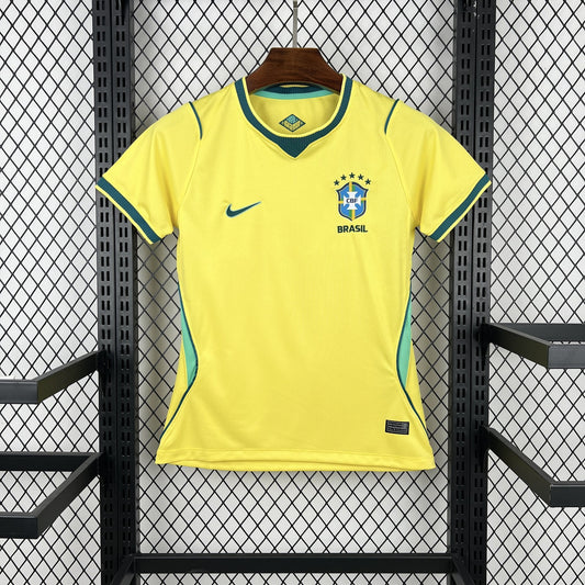 Camisa Amarela Brasil I 2026 Feminina
