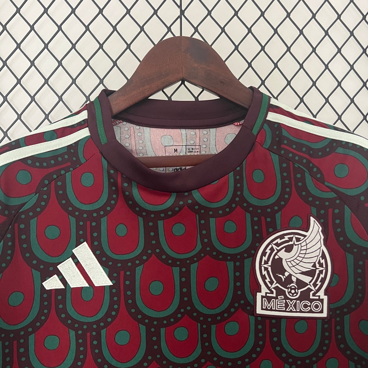 Camisa Mexico I 2024 Torcedor Masculina