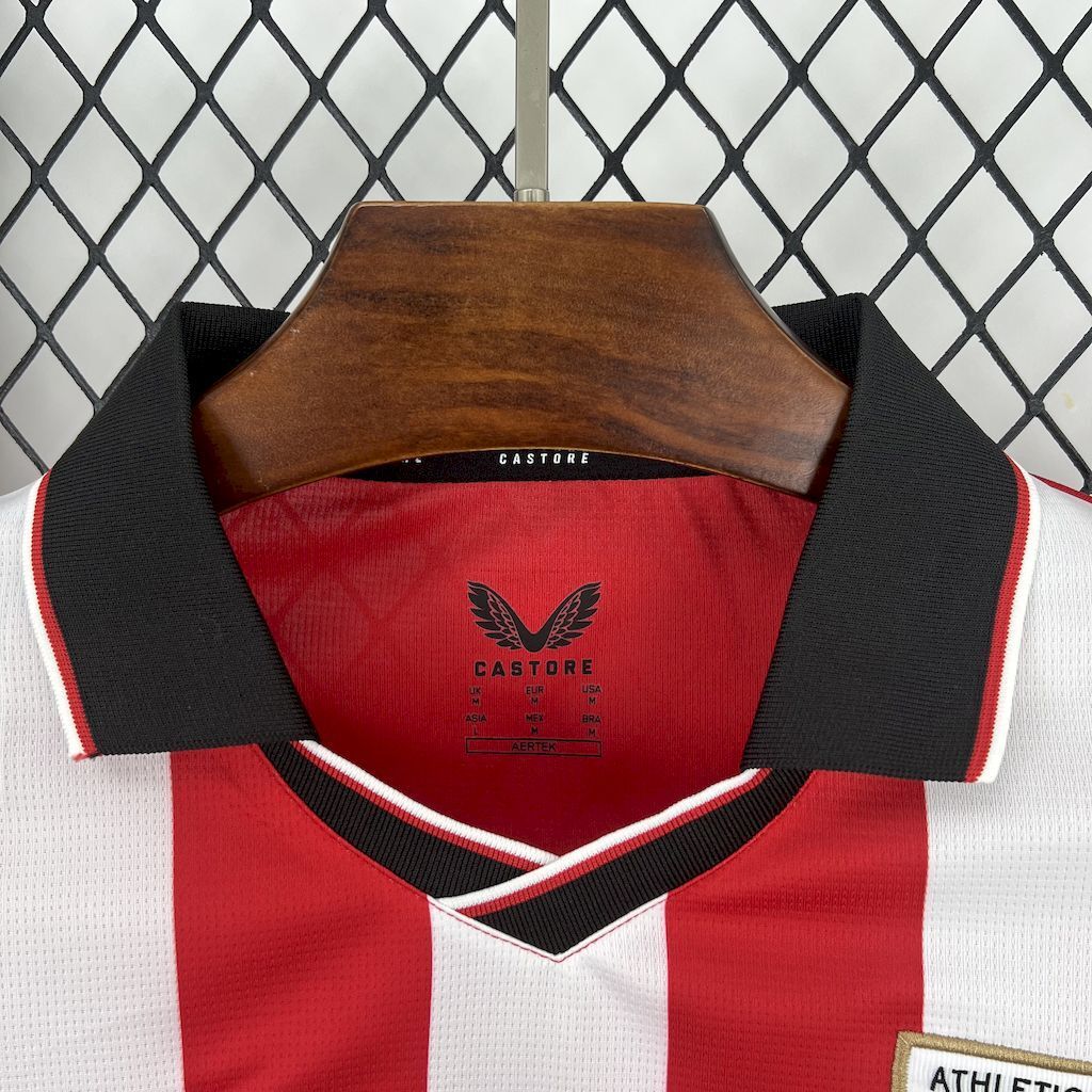 Camisa Athletic Bilbao I 25/26 Torcedor Masculina