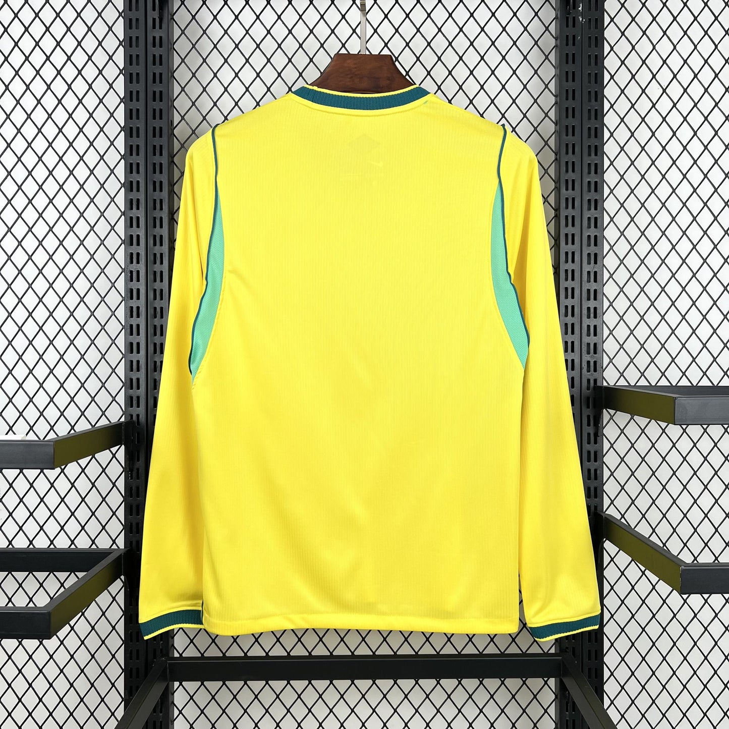 Camisa Amarela Brasil Manga Comprida I 2026 Masculina