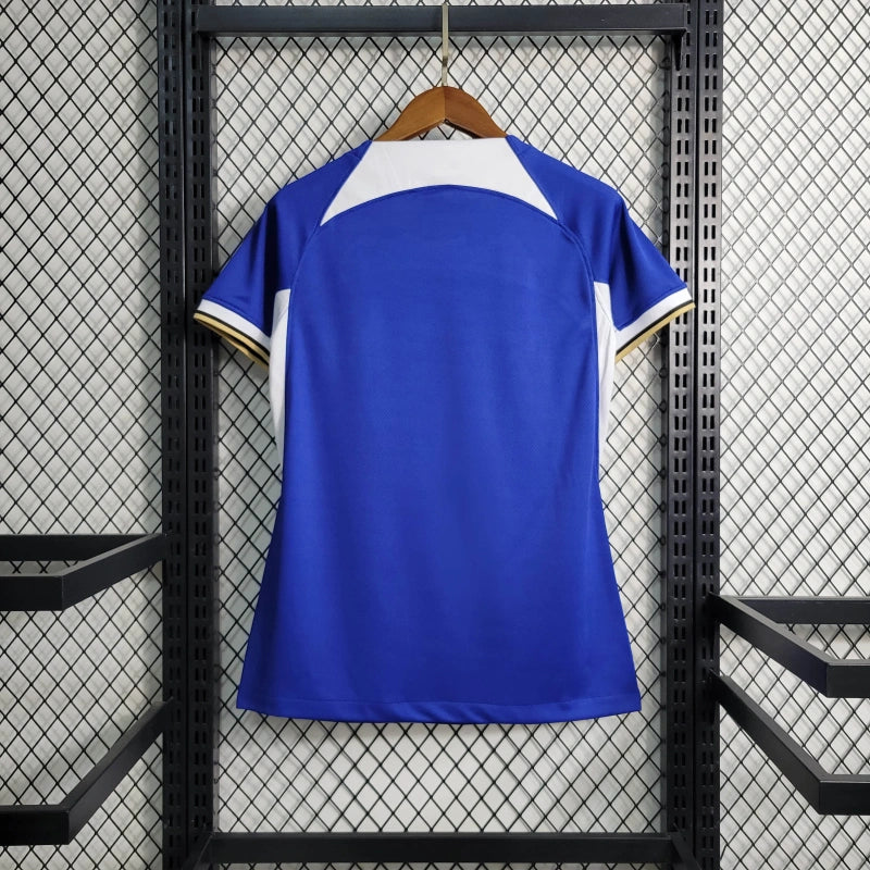 Camisa Chelsea 23/24 Torcedor Feminina