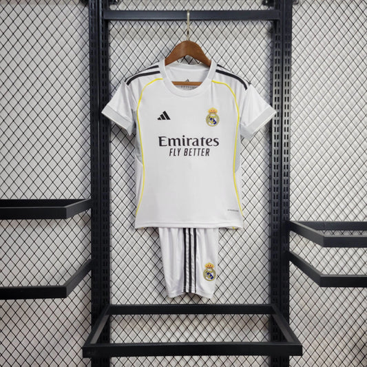 Kit Infantil Real Madrid I 25/26 Torcedor