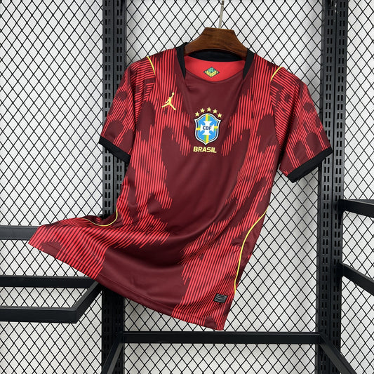 Camisa Brasil Vermelha I 26 Torcedor Masculina