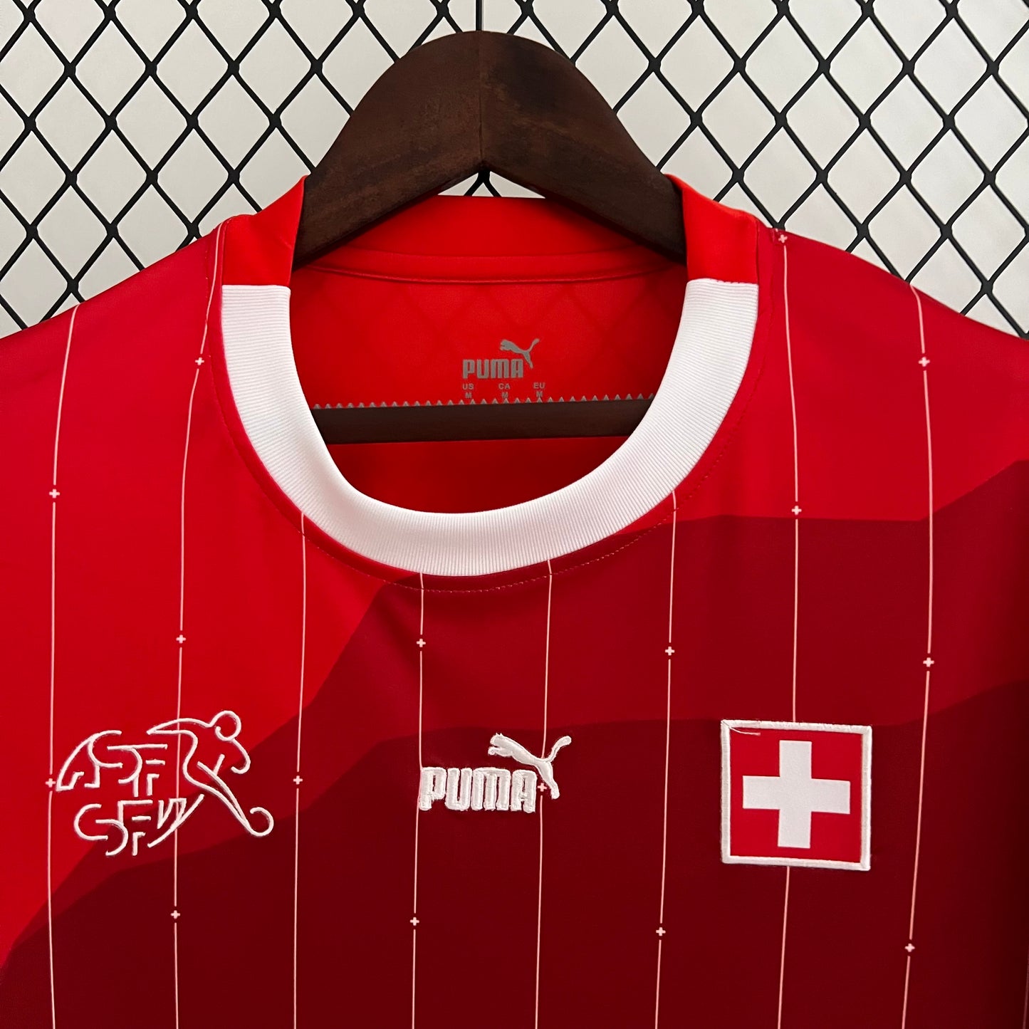 Camisa Suiça I 2023 Torcedor Masculina