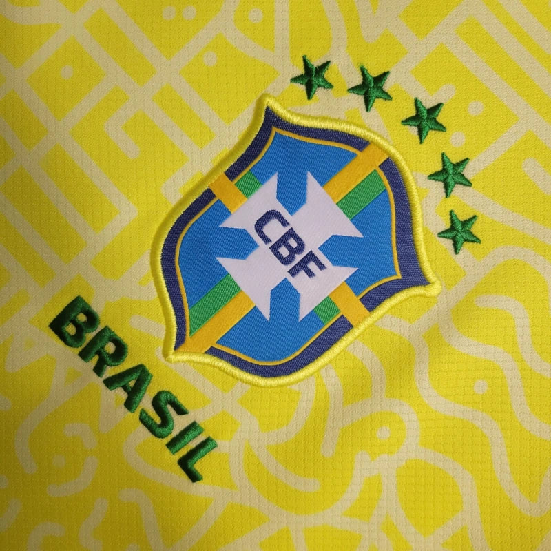 Camisa Amarela Brasil I 24/25 Torcedor Masculina