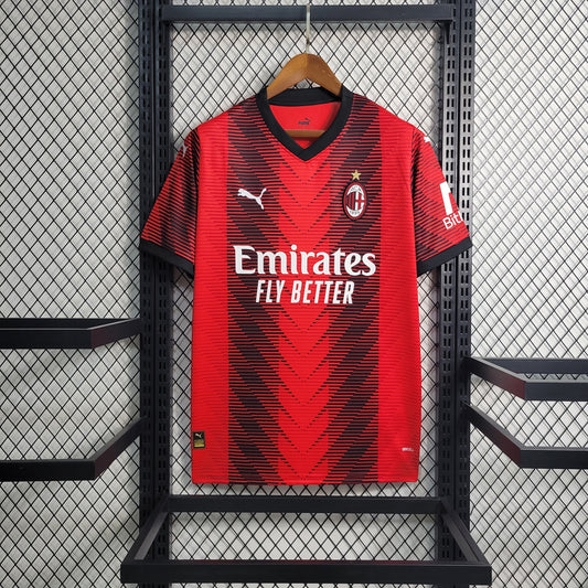 Camisa AC Milan I 23/24 Torcedor Masculina