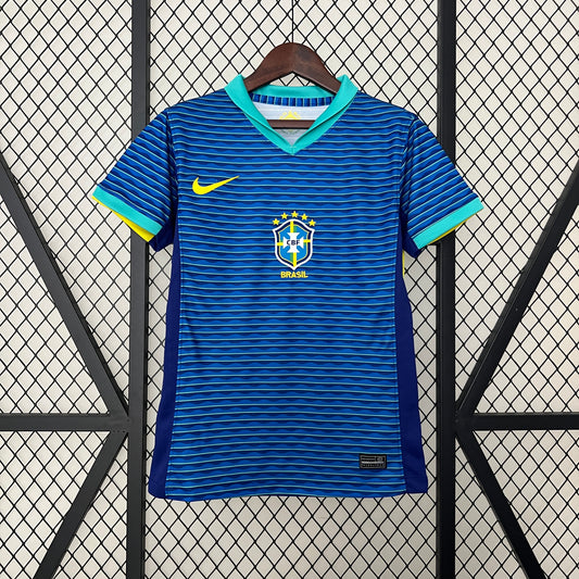 Camisa Azul Brasil I 24/25 Torcedor Feminina