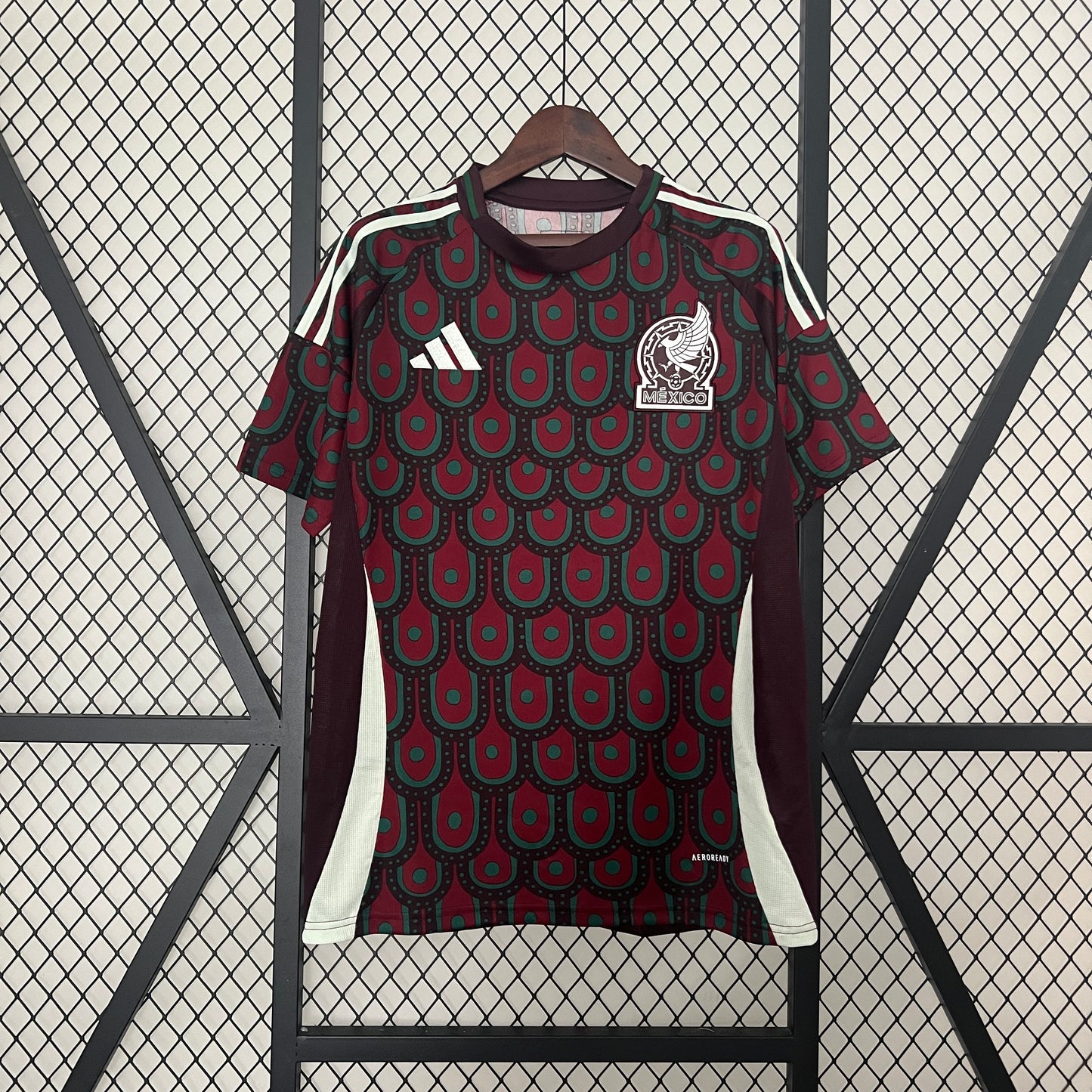 Camisa Mexico I 2024 Torcedor Masculina