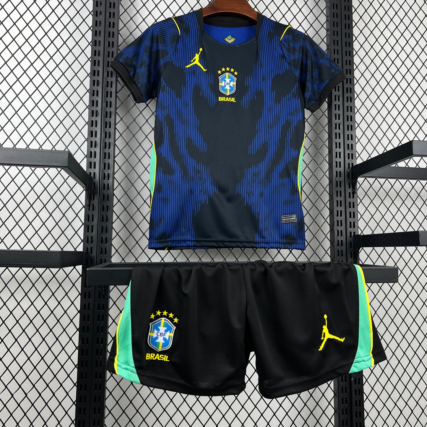 Camisa Infantil Brasil Azul I 2026