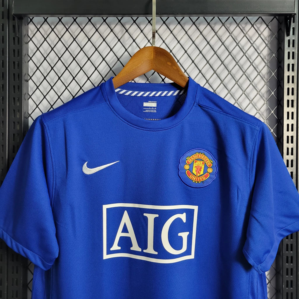 Camisa Retro Manchester United I 2008 Torcedor Masculina