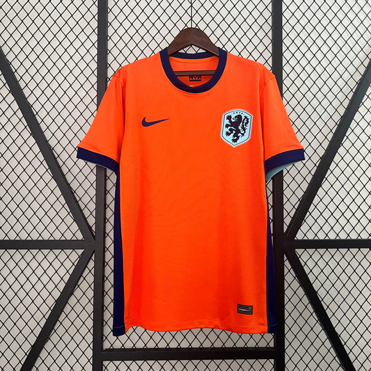 Camisa Holanda I 2024 Torcedor Masculina