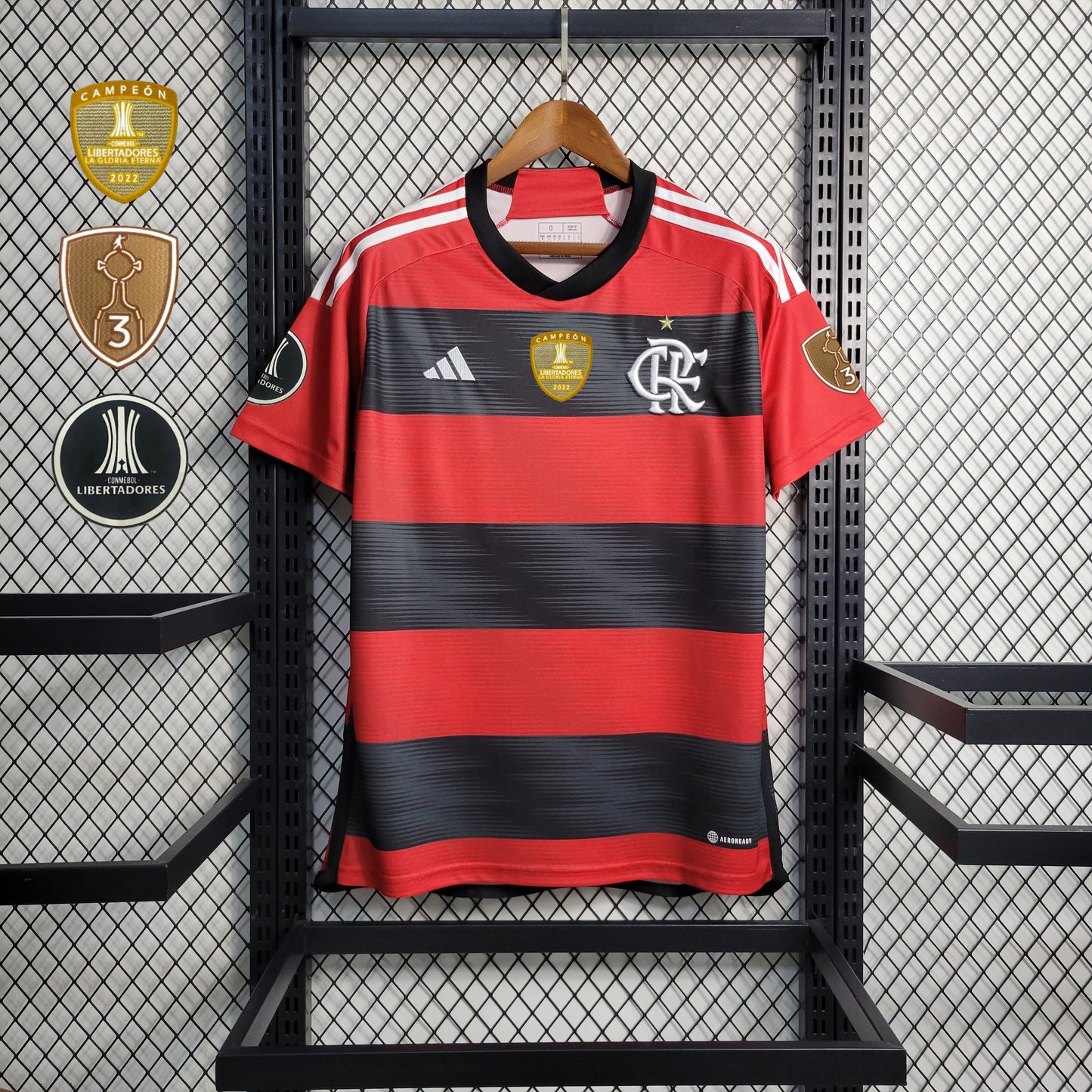 Camisa Flamengo II 23/24 Patrocinadores + Patch