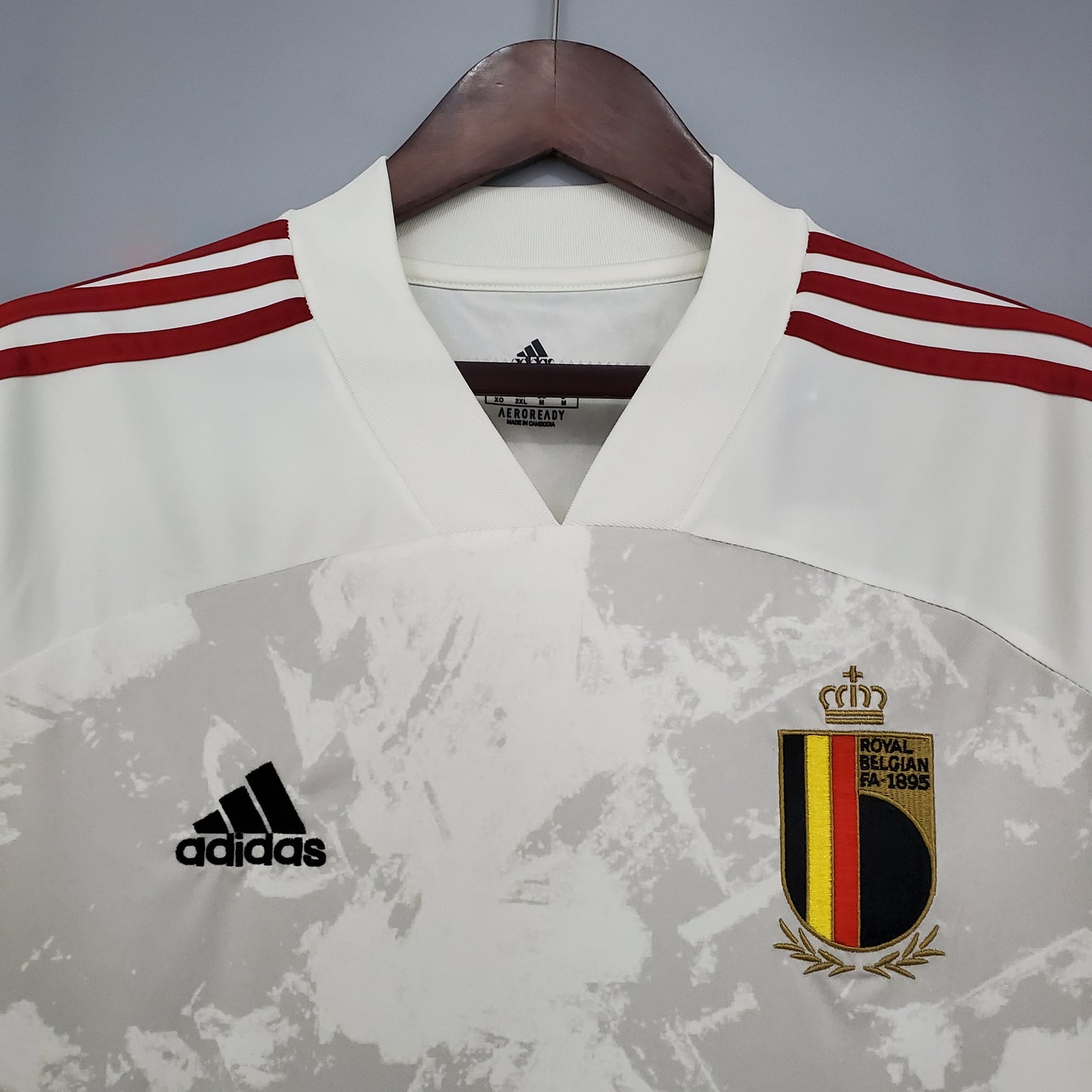 Camisa Bélgica I 2019 Torcedor Masculina