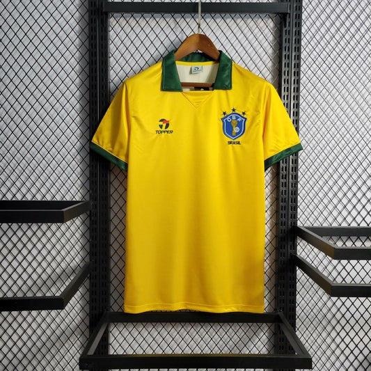 Camisa Retro Brasil 89/90 Torcedor Masculina