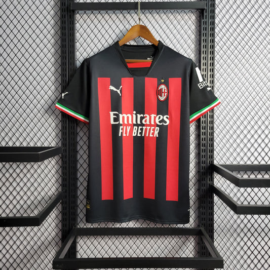 Camisa AC Milan I 22/23 Torcedor Masculina