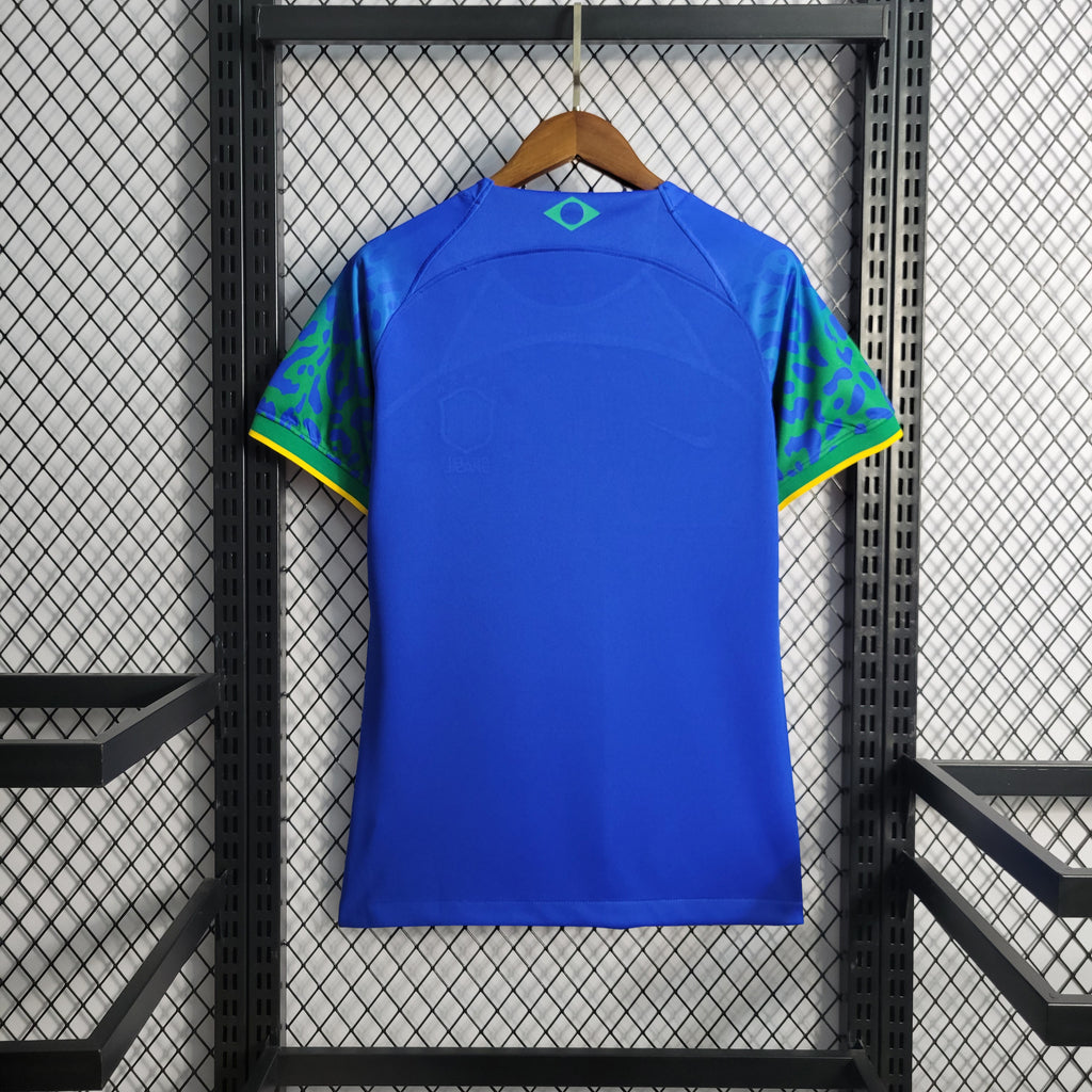 Camisa Azul Brasil I 22/23 Torcedor Feminina