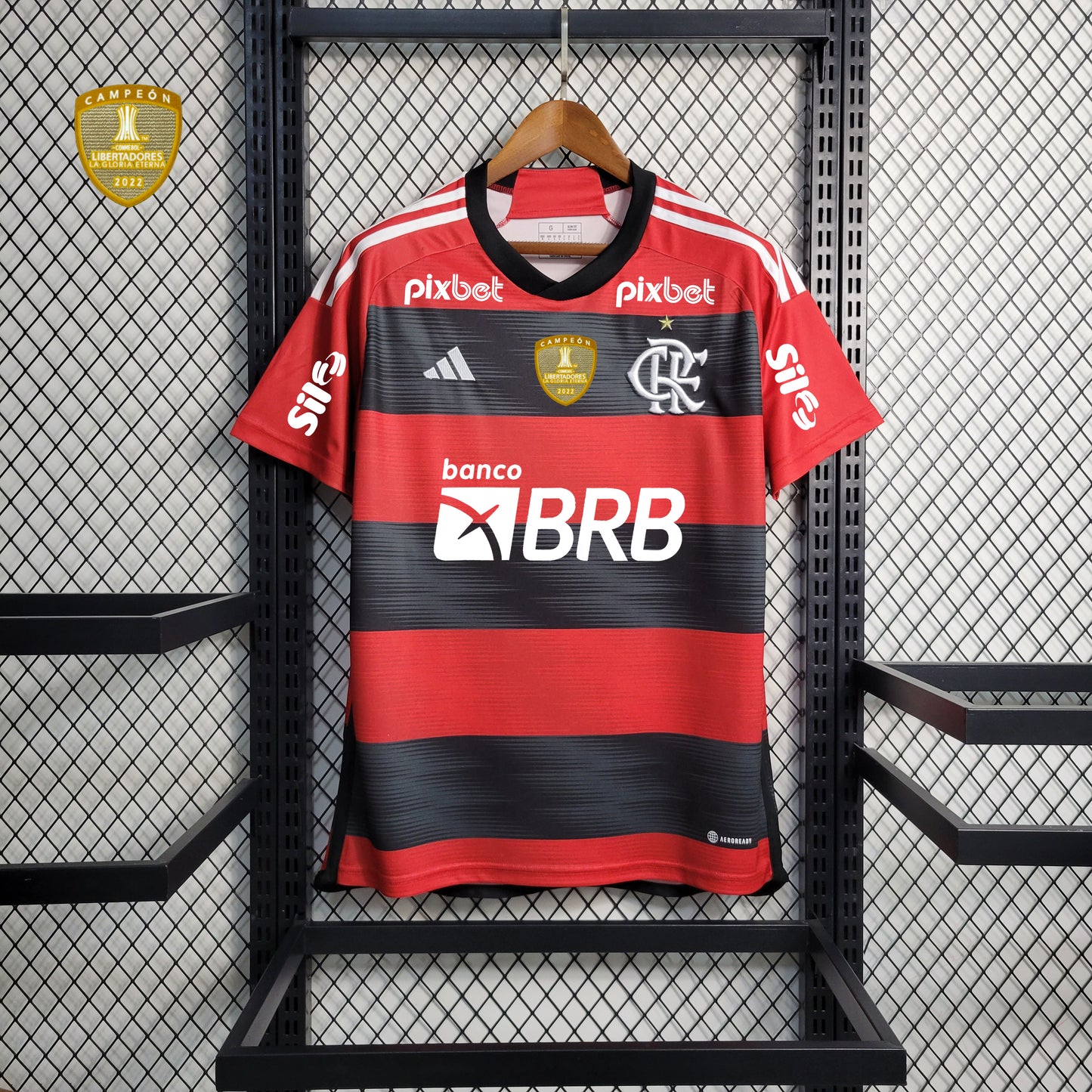 Camisa Flamengo II 23/24 Patrocinadores + Patch