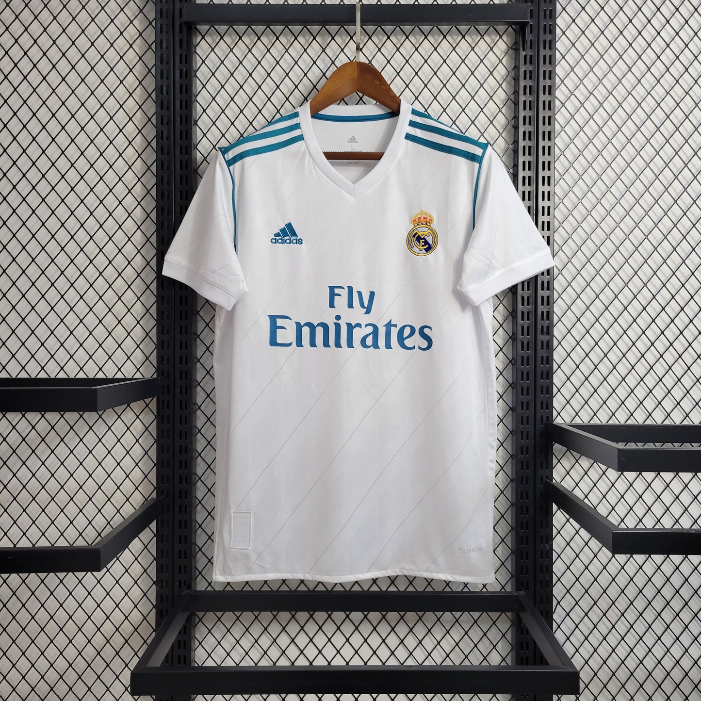 Camisa Retro Real Madrid I 17/18 Torcedor Masculina