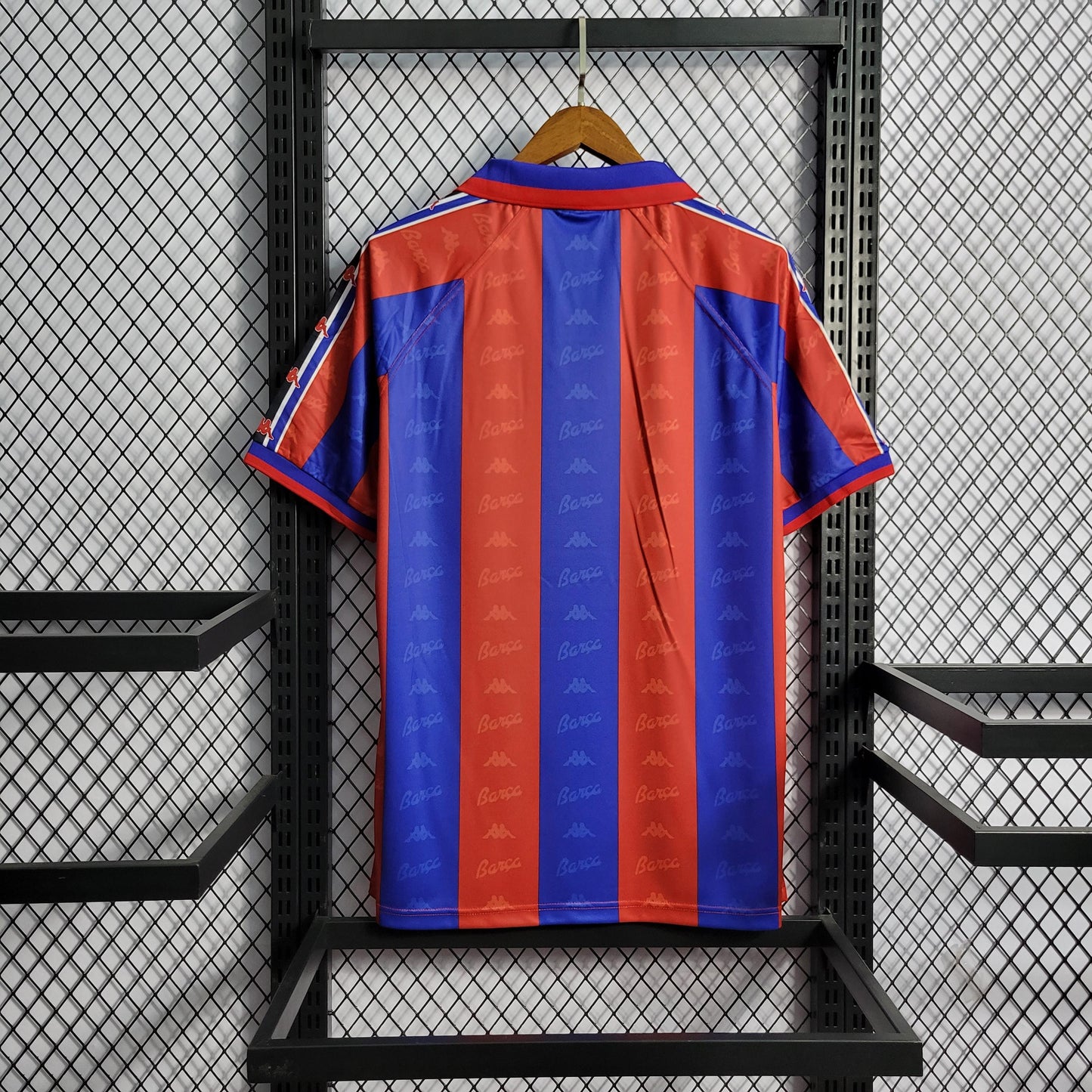 Camisa Retro Barcelona I 96/97 Torcedor Masculina