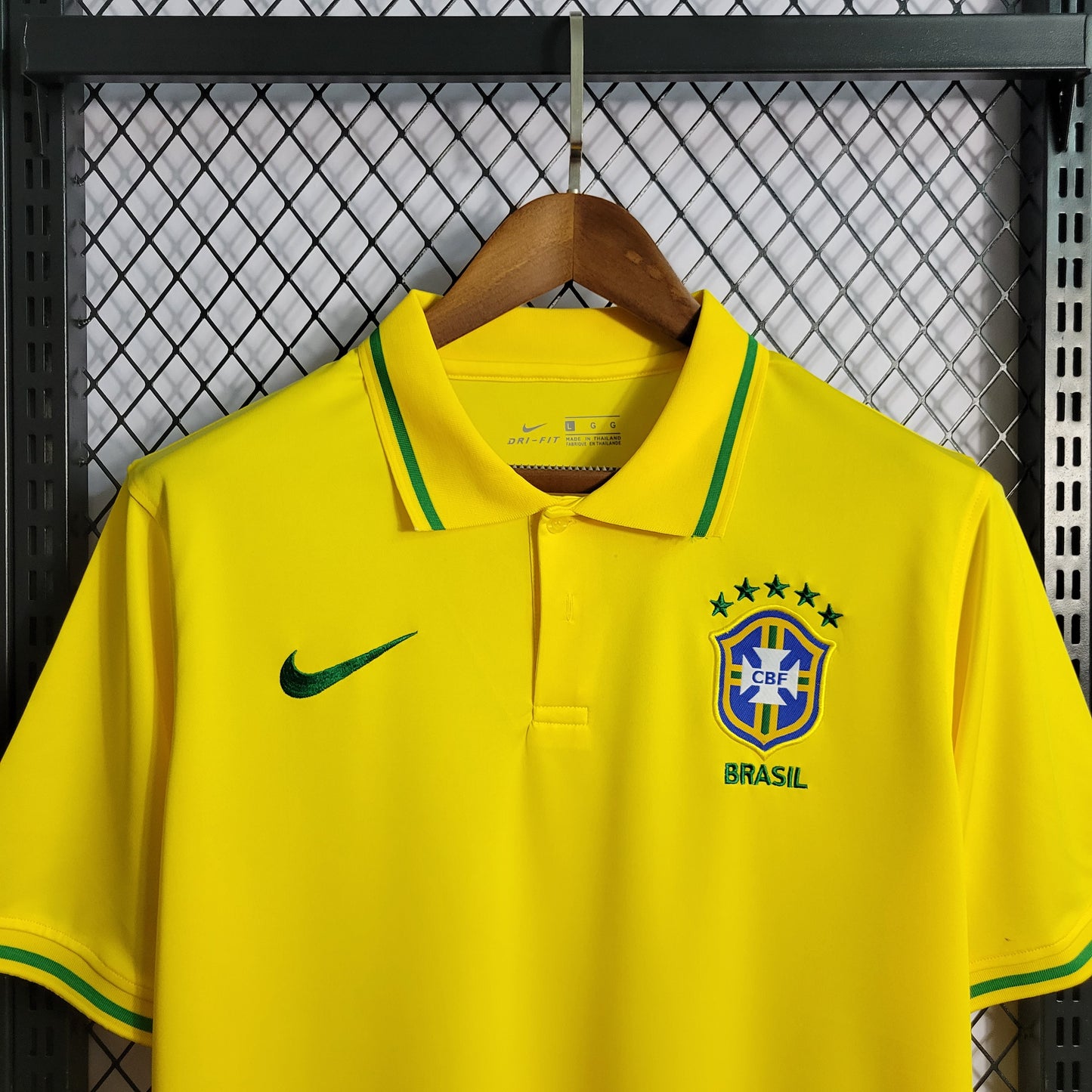 Camisa POLO Brasil I Amarela