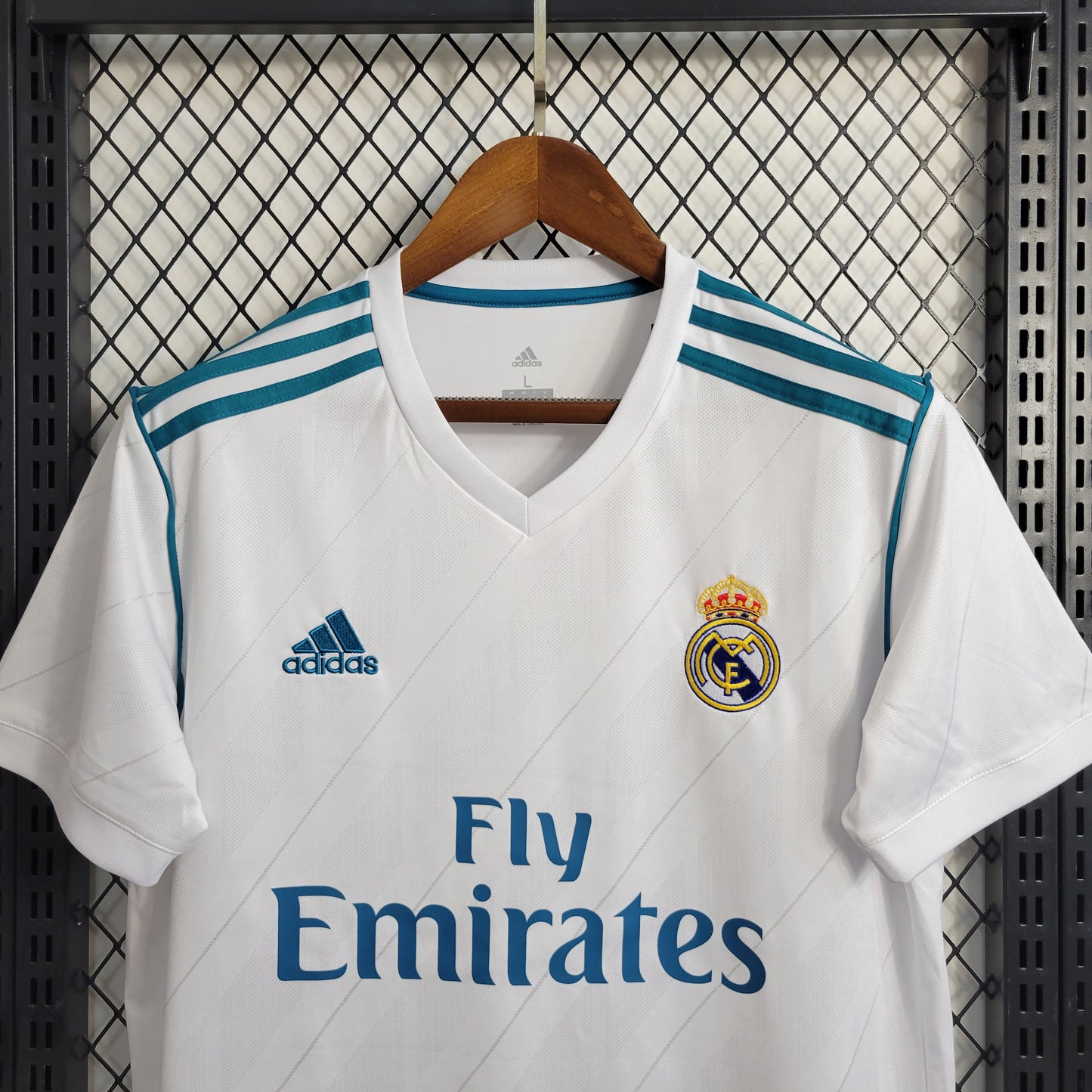 Camisa Retro Real Madrid I 17/18 Torcedor Masculina