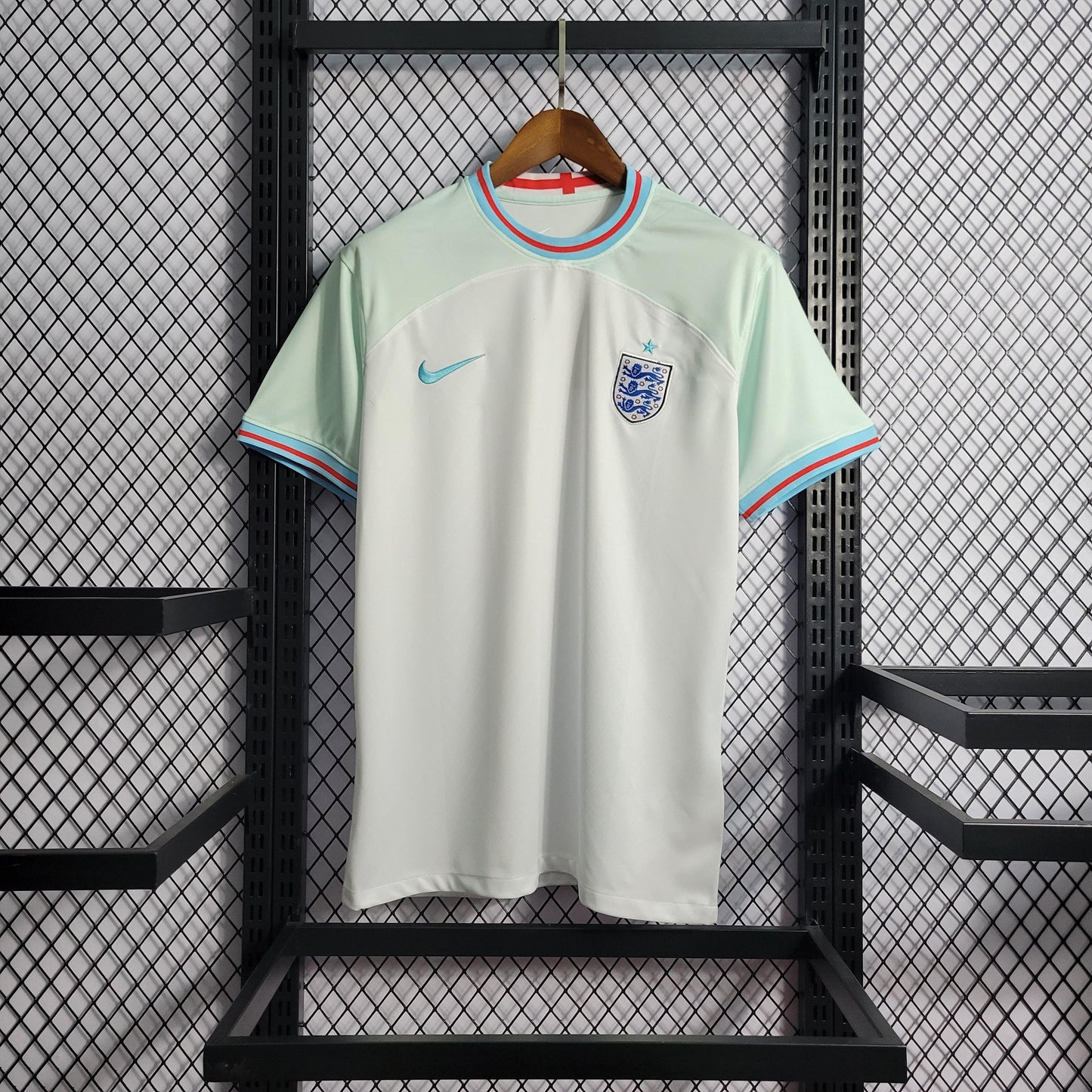 Camisa Inglaterra White 22/23 Torcedor Masculina