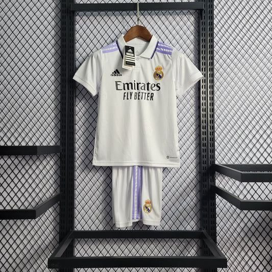 Kit Infantil Real Madrid I 22/23 Torcedor