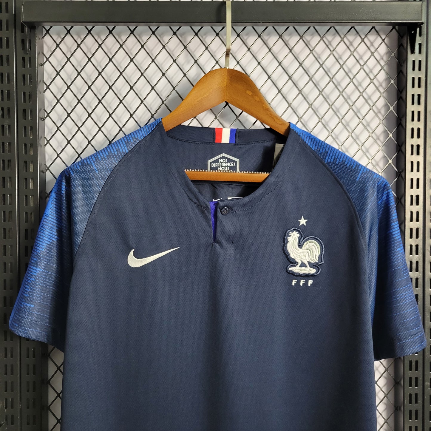 Camisa RETRO França I 2018 Torcedor Masculina