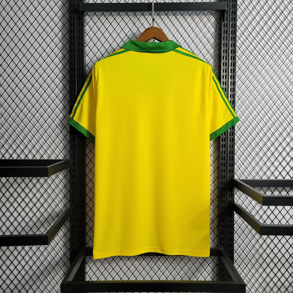 Camisa Retro Brasil 1979 Torcedor Masculina