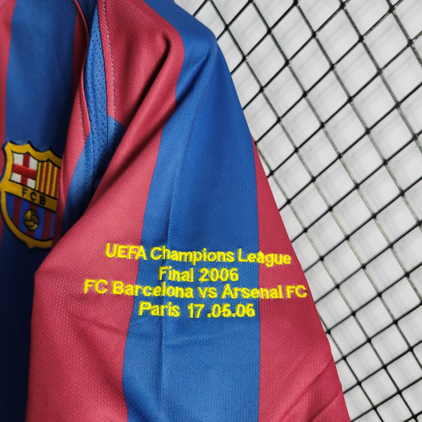 Camisa Retro Barcelona I 2006 Torcedor Masculina