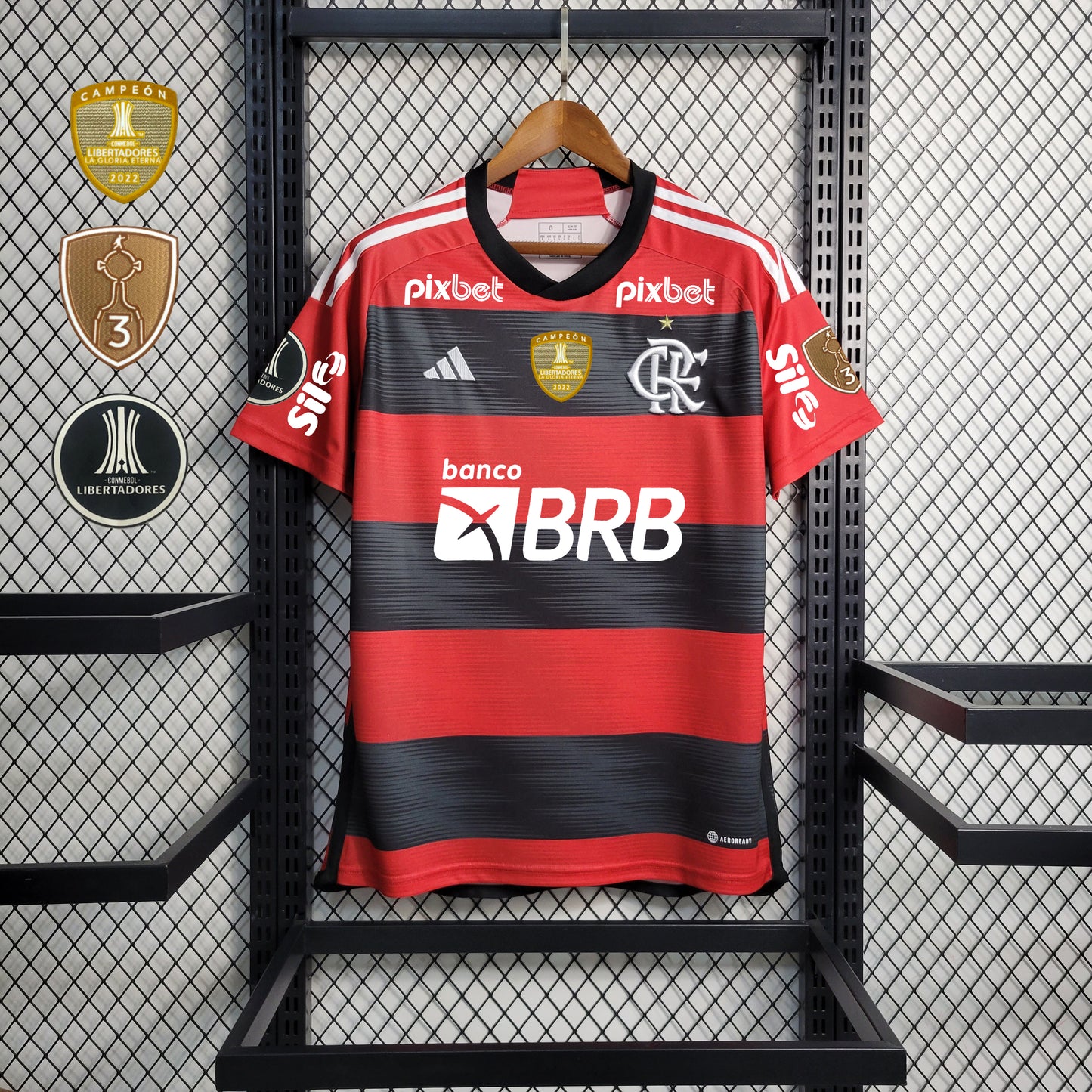 Camisa Flamengo II 23/24 Patrocinadores + Patch