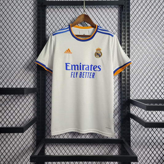 Camisa Real Madrid I 21/22 Torcedor Adidas Masculina